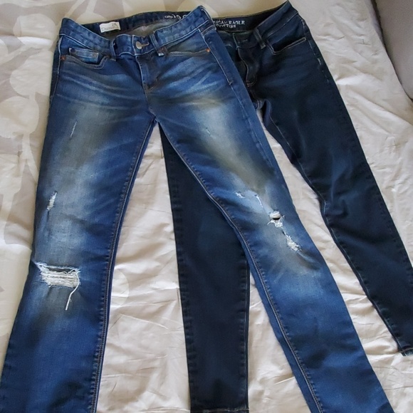 GAP/AEO womens jeans bundle - Picture 2 of 8